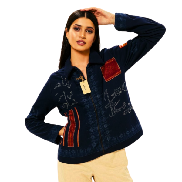 "Noor" Handcrafted Premium Unisex Jacket - Image 6