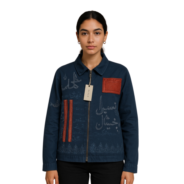 "Noor" Handcrafted Premium Unisex Jacket - Image 4