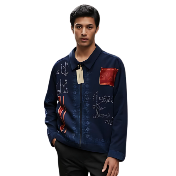 "Noor" Handcrafted Premium Unisex Jacket - Image 3